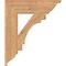 Ekena Millwork Merced Traditional Smooth Bracket, Western Red Cedar, 5 1/2"W x 24"D x 28"H BKT06X24X28MRC01SWR - alternate 2